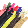 Wholesale high quality resin plastic Zipper open end zipper for Clothing Or Bags Manufacture